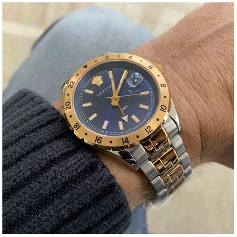 versace hellenyium gmt watch